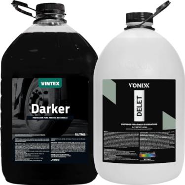 Imagem de Darker 5L Vintex Pneu Pretinho Revitalizador Delet 5l Vonixx