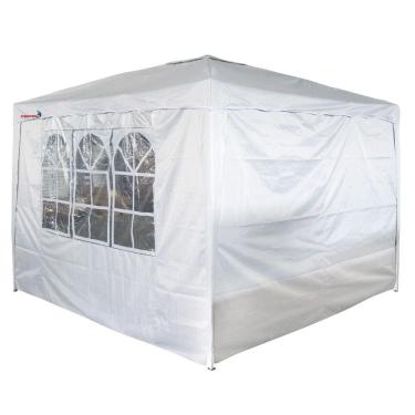 Imagem de Tenda Gazebo Articulada 3x3 m com 2 Paredes Alumínio Barraca Praia Camping Sanfonada Bolsa