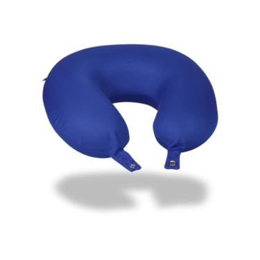 Imagem de Travesseiro de pescoço para viagem Nasa Voyage Dry Azul linha Oficial dos Aeroportos - Nap