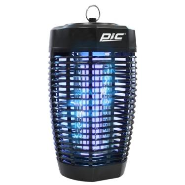 Imagem de PIC Destruidor de insetos 40W-ZAP, raspador eletrônico de mosquito com cobertura de até 1 a ½ acre, raspador de moscas suspenso, armadilha para insetos para uso ao ar livre, pátios, quintais e muito
