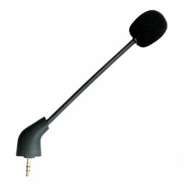 Imagem de NewTH Microfone de jogo de substituição para fone de ouvido para jogos Kingston HyperX Cloud II pós-2021, 2ª versão, conector de 3,5 mm