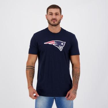 Imagem de Camiseta New Era NFL New England Patriots Strike Marinho-Masculino
