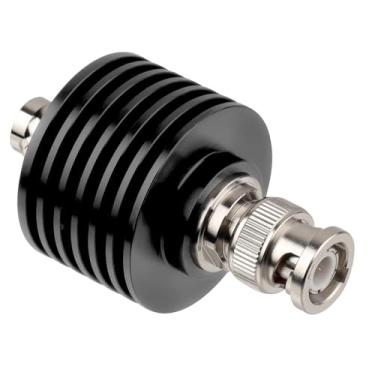 Imagem de XRDS -RF Atenuador RF coaxial BNC macho para BNC fêmea 10W 40dB, atenuador de 50 ohm, conector BNC macho para fêmea 10W, atenuador coaxial RF de alta potência para redução de sinal, testes e