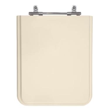 Imagem de SICMOL, Assento Sanitário Square Rosa Shell Tampa Para Vaso Incepa De Madeira Laqueada - Sb