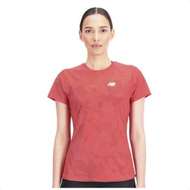 Imagem de Camiseta New Balance Q Speed Jacquard Feminina