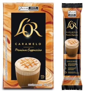 Imagem de Cappuccino Premium L'OR Caramelo 8 uni.