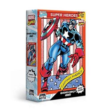Imagem de Toyster - Quebra-cabeça: Marvel Comics - Capitão América - 500 peças nano - Game Office