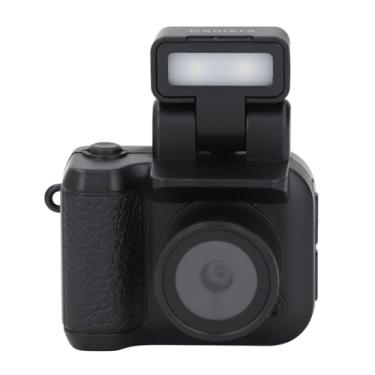 Imagem de Câmera Digital, 1,44 Polegadas, ângulo Amplo de 160 °, 6 Filtros, Lanterna de Câmera Com Chaveiro Com Alça de Mão, Visão Noturna, Câmera Pequena Compacta para (Com cartão de