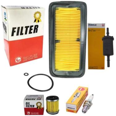 Imagem de Filtros Ar, Combustivel E Oleo, Vela Fazer 250 18 Á 24 Fz 25 23 Á 24 -