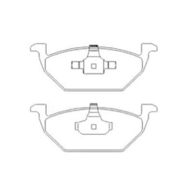 Imagem de Pastilha De Freio A3 1.6 Dianteira Sistema Teves 1042 Syl