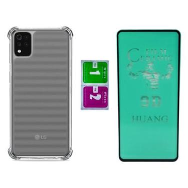 Imagem de Capa Capinha Anti Impacto Para LG K42 K52 K62 + Pel Ceramica - Mustang