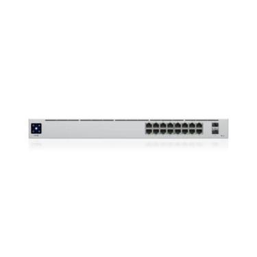 Imagem de Switch Ubiquiti Unifi GEN2 16P Poe + 2SFP (42W) USW-16-POE I