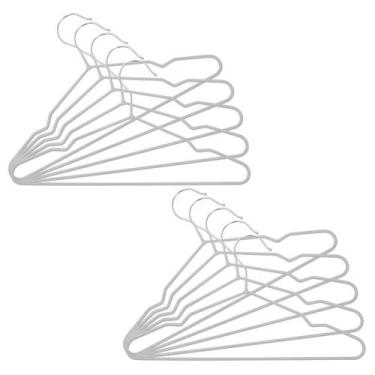 Imagem de KIT 2 CABIDES INFANTIL SOFT TOUC Cor:Branco - Mor
