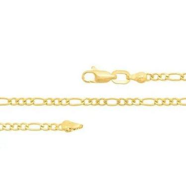 Imagem de Pulseira  banhado ouro 3x 24k 18k e 22k masculina rommanel fio alterna