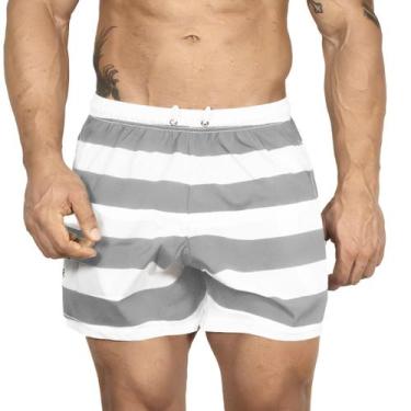 Imagem de Kit 3 Short Masculino Bermuda Mauricinho Calção Moda Praia Treino Acad