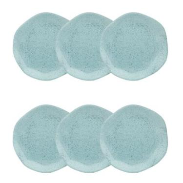 Imagem de Conjunto de Pratos de Sobremesa 06 Peças Ryo Blue Bay Oxford