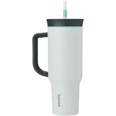 Imagem de COPO OWALA TUMBLER STAINLESS STEEL TERMICA 40OZ / 1,180ML - WHITE CLOUDSCAPE