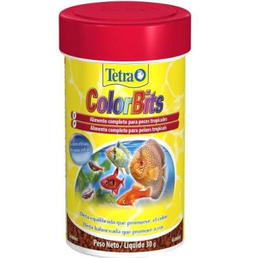 Imagem de Alimento para Peixe Tetra Peixe ColorBits Granules - 30g