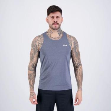 Imagem de Regata Fila Sport Melange Lux Cinza, M