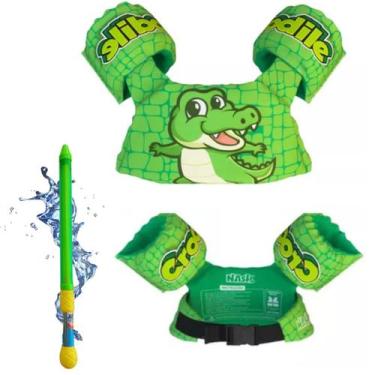 Imagem de Bóia Infantil Colete Salva Vidas Acompanha Lançador De Água - Nash, Ja