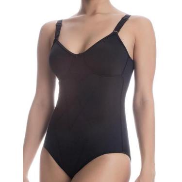 Imagem de Body feminino modelador duloren 113215, Preto, 44