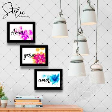 Imagem de Quadros Amor Gera Amor - Stelix, 20x15