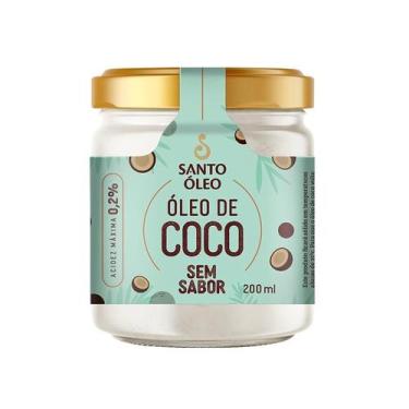 Imagem de Óleo de Coco Sem Sabor 200ml - Santo Óleo