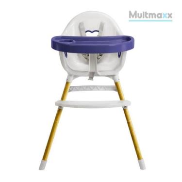 Imagem de Cadeira de Alimentação Infantil para Bebê Multmaxx até 15kg com Ajuste