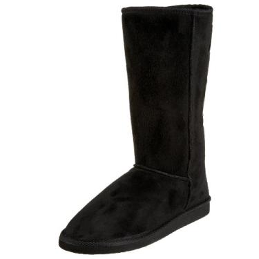 Imagem de Dirty Laundry by Chinese Laundry Rocknroll Shearling Bota feminina forrada, Preto/preto, 5
