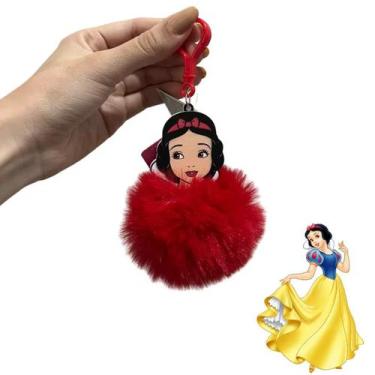 Imagem de Chaveiro Pompom Princesa Disney Branca de Neve Toyng