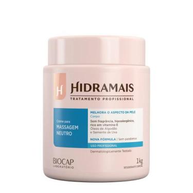 Imagem de Creme de massagem 1kg neutro hidramais - BIOCAP