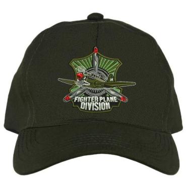 Imagem de Boné Kaluapa Fighter Plane Division, Verde, Único, Masculino