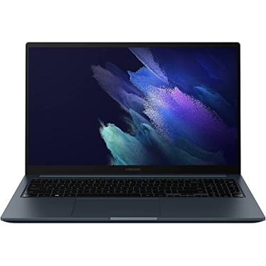 Imagem de Samsung Electronics Notebook Galaxy Book Odyssey Intel de 15,6 polegadas, tela de LED, processador Intel Core i7, memória de 16 GB, SSD de 512 GB, bateria de longa duração, preto místico