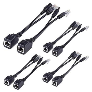Imagem de Adaptador POE, LS-POE-001-4pcs, Passive POE Injector&Splitter Kit