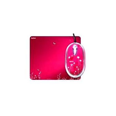 Imagem de Saitek Expressions Notebook Mouse e Mouse Pad (borboleta rosa)