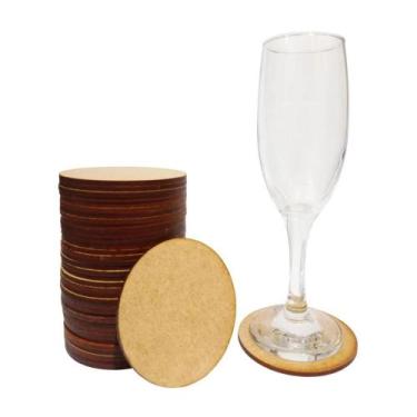 Imagem de 50 Porta Copos - Bolacha P/ Chopp Descanso P/ Taça / Caneca - ANA DECO