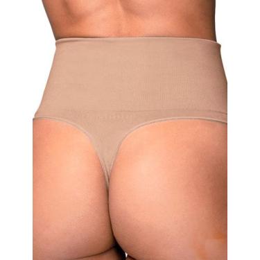 Imagem de Calcinha modeladora fio dental demillus 46005, Bege, P