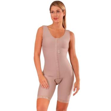 Imagem de Cinta Macaquinho Cirúrgico Regata Cetinete 4021 ModelleSkin, Nude, G