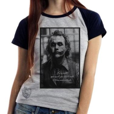 Imagem de Baby Look Blusa Feminina ou Camiseta Unissex Coringa Cavaleiro das Tre