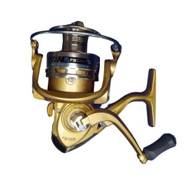 Imagem de Molinete de Pesca FB 7000 em Alumínio Premium 6 Rolamentos - cmik
