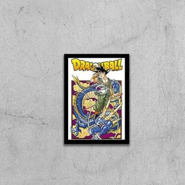 Imagem de Quadro Dragon Ball Z Goku 24x18cm - com vidro - Quadros On-line, Madei