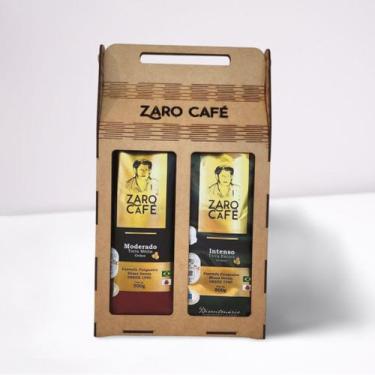 Imagem de Kit Presente Zaro Café Especial Moderado e Intenso Grãos 1kg