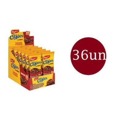Imagem de Biscoito Cookie gotas de Chocolate 60g C/36 - Bauducco