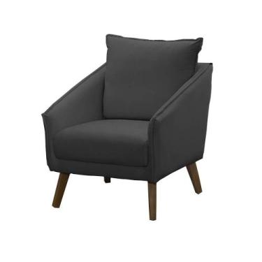 Imagem de Poltrona Elea - Cinza Chumbo - Konfort