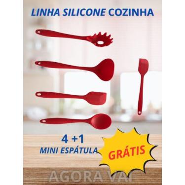Imagem de Silicone Original Utensílios de Cozinha - Espátula Pão Duro - Concha -