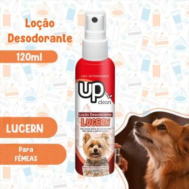 Imagem de Colonia Loção Desodorante Lucern 120ml Perfume Cães Gatos - Up Clean