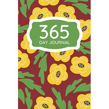 Imagem de 365 Day Journal - One Page A Day | Lined | Undated | 6x9 Daily Diary | Floral Pattern Cover: Daily Diary for 365 days of Journaling. Gift for Family and Friends