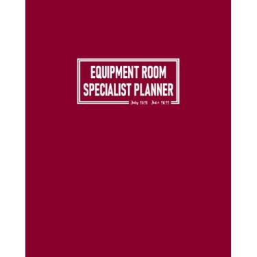 Imagem de Equipment Room Specialist Planner July 2021-June 2022: Calendar Organizer to Plan and Schedule Meetings Plus Address Book for School Sports Team's ... and Dot Grid Pages for Writing Down Notes