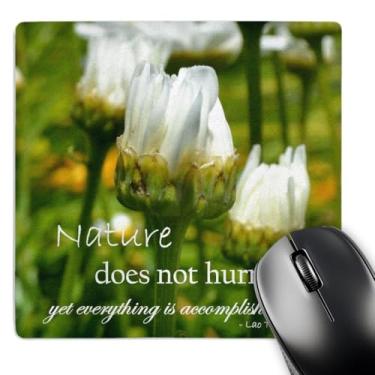 Imagem de 3dRose Mouse pad LLC 20 x 20 x 0,65 cm com margarida inspiradora (mp_25092_1)