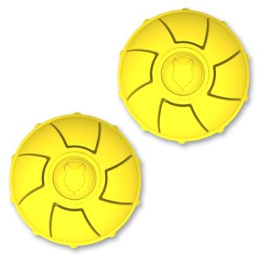 Imagem de Fenrir Bola de borracha amarela durável de alto salto, perfeita para buscar e recordar, brinquedo de 6 cm de diâmetro (médio)